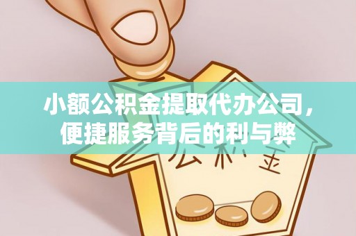 七星关小额公积金提取代办公司，便捷服务背后的利与弊
