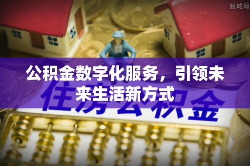 七星关公积金数字化服务，引领未来生活新方式