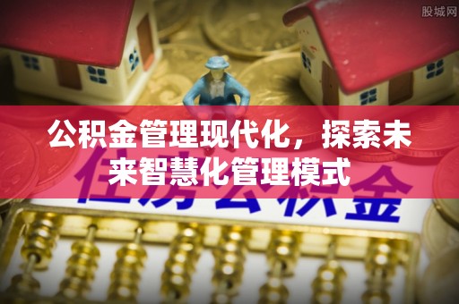 七星关公积金管理现代化，探索未来智慧化管理模式