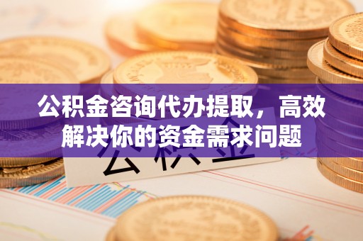 七星关公积金咨询代办提取，高效解决你的资金需求问题